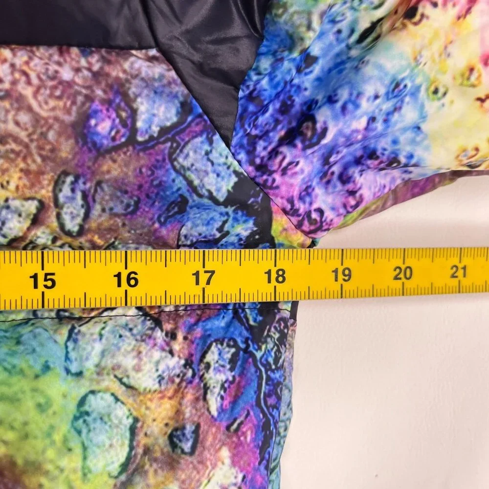 NWOT MSGM Women's Down Puffer Jacket Size S Three-Quarter Sleeve - Picture 14 of 16